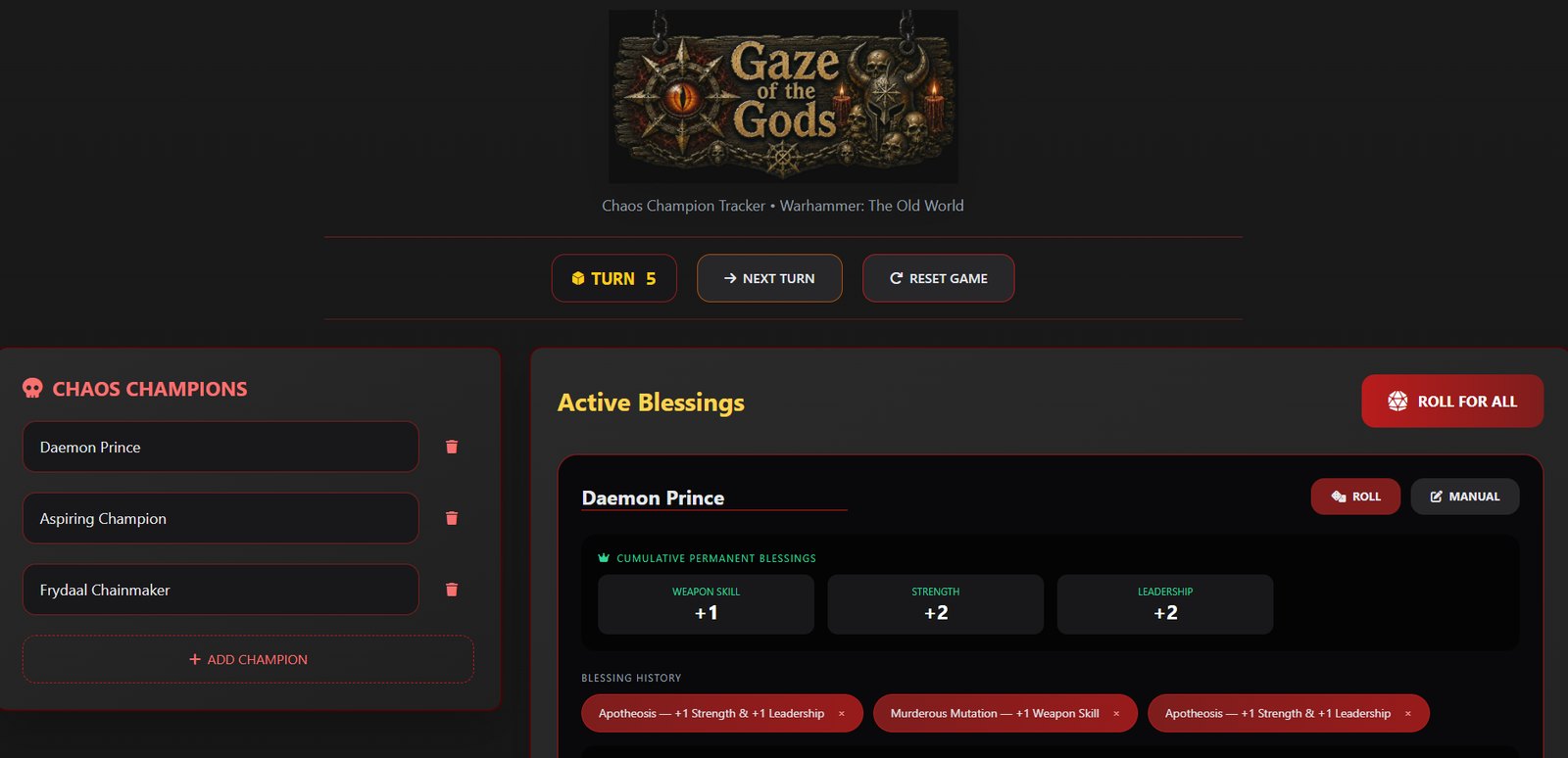 Gaze of the Gods