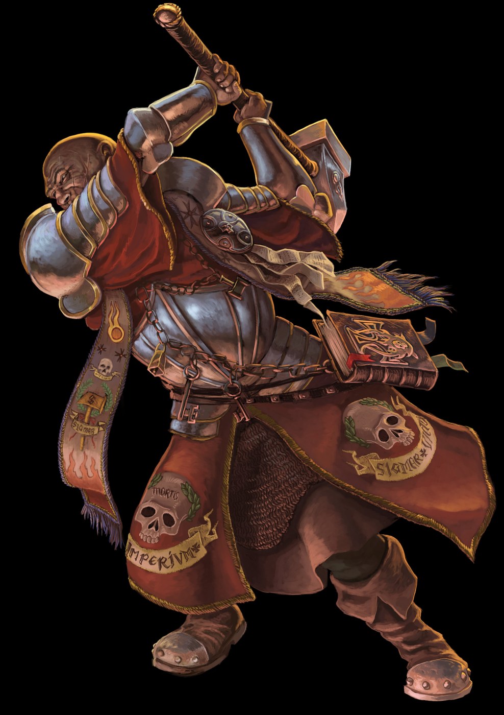 Warrior Priest of Sigmar — artwork by Pedro