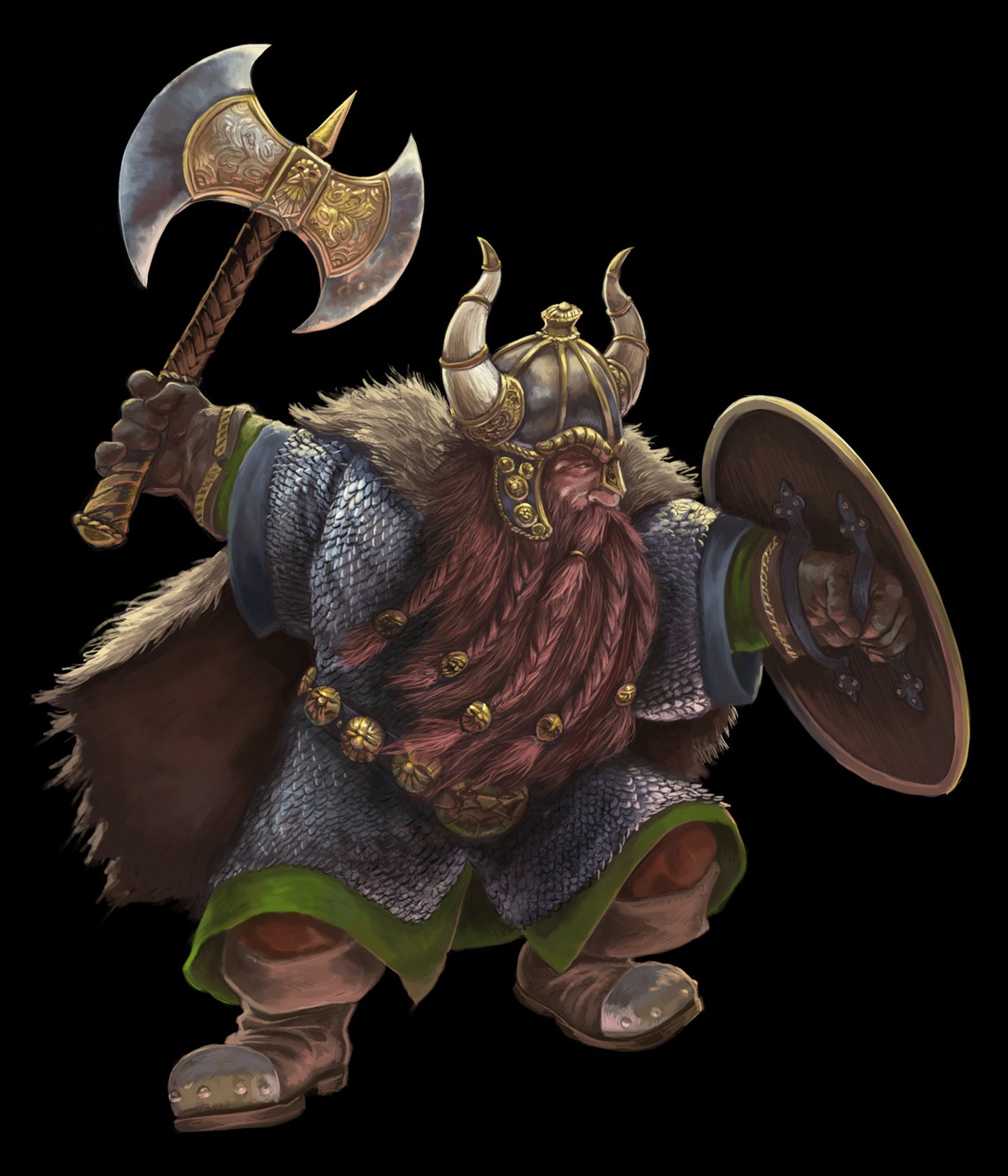 Dwarf — artwork by Pedro